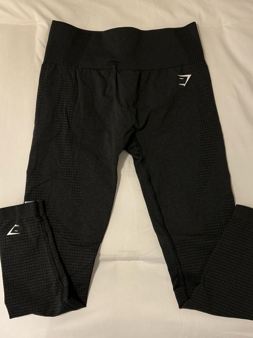Gymshark Vital Seamless 2.0 Leggings in Black Marl